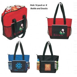 Infinity Insulated 16 Pack Cooler Tote Bag Logo Branded  Infinity Insulated 16 Pack Cooler Tote Bag Logo Branded