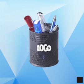 Custom Imprinted Metal Mesh Pen Holder