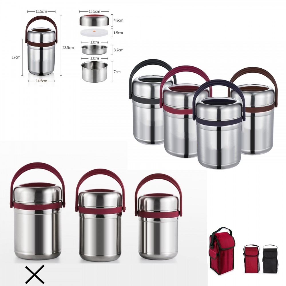 Custom Printed 88 Ounce Insulated stainless Steel Food Container Custom Printed 88 Ounce Insulated stainless Steel Food Container