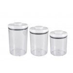Custom Printed OXO Good Grips 3pc POP Round Canister Set