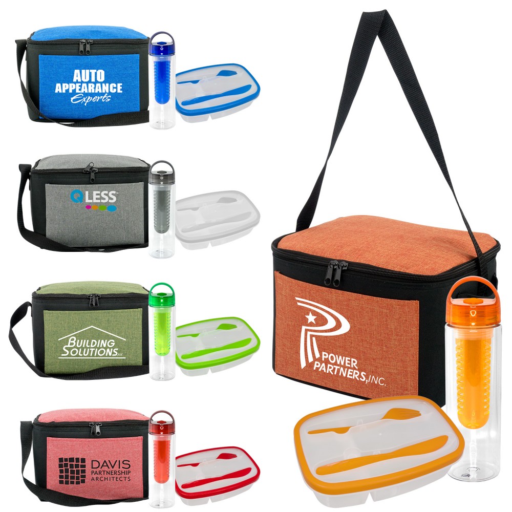Ridge Seal Tight and Infuser Lunch Set Custom Imprinted Ridge Seal Tight and Infuser Lunch Set Custom Imprinted