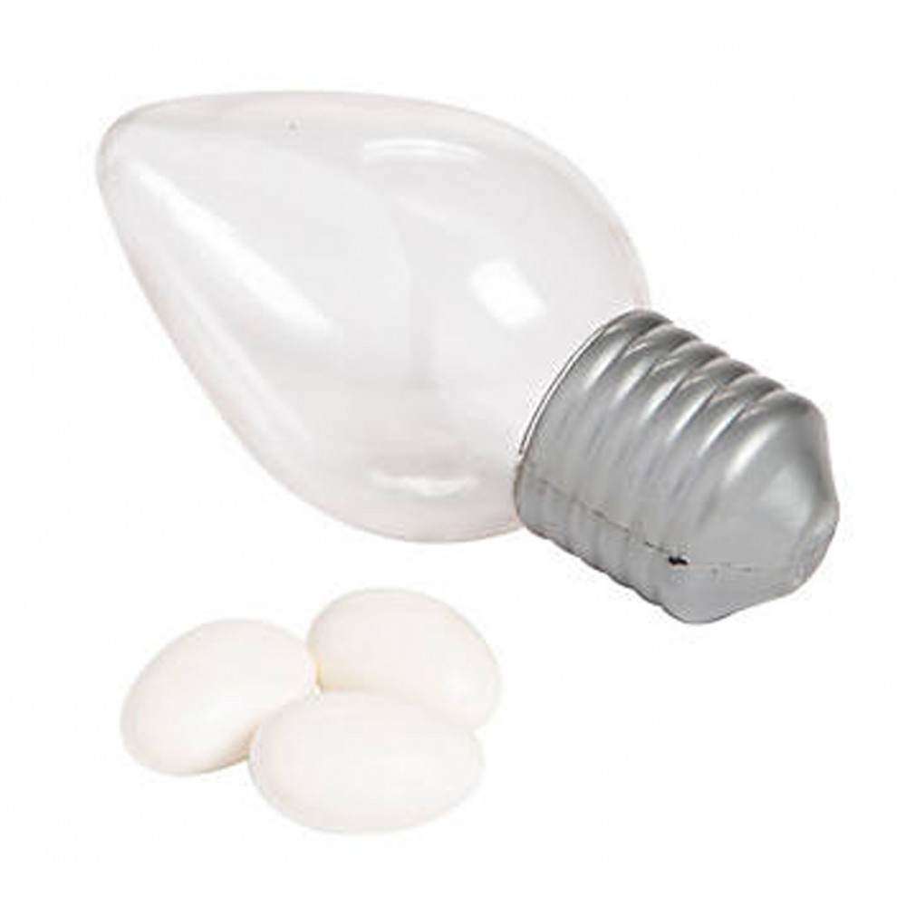 Light Bulb-Shaped Container Logo Branded
