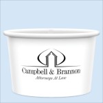 5 oz-Heavy Duty Paper Cold Containers Custom Printed