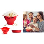 Custom Imprinted Kitchen Collapsible Silicone Popcorn Maker