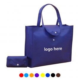 Folding Non-Woven Tote Bag Logo Branded