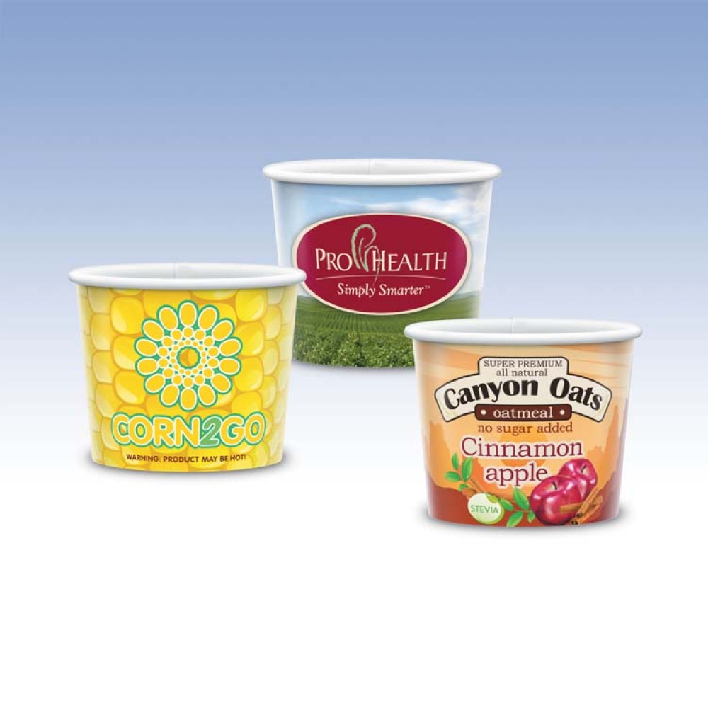 8 oz-Heavy Duty Paper Hot Containers Custom Printed 8 oz-Heavy Duty Paper Hot Containers Custom Printed