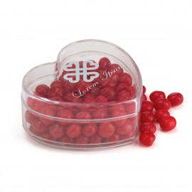 Heart Shaped Mini Mints Container Custom Printed