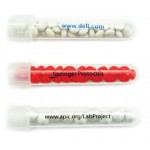 Custom Printed Plastic Test Tube Filled w/ Red Hots Candy (5/8"x3 7/8")
