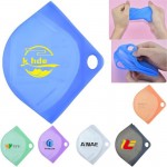 Silicone Portable Mask Storage Bag Custom Printed