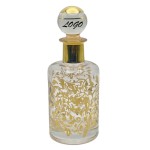 Glass Bottle With Real Gold Painting Custom Imprinted