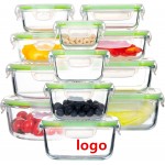 Glass Food Storage Containers Custom Printed