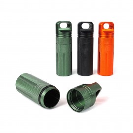 Outdoor Waterproof Survival Container Capsule Custom Printed