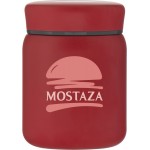 Custom Imprinted 16.9oz H2Go Essen Container (Matte Red)