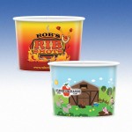 Custom Printed 20 oz-Microwavable Paper Containers