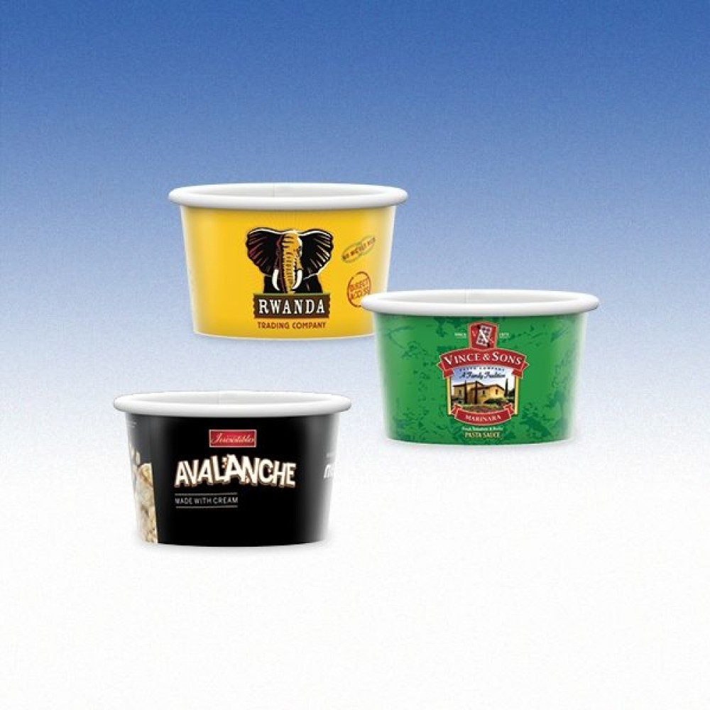3 oz-Microwavable Paper Containers Custom Imprinted 3 oz-Microwavable Paper Containers Custom Imprinted