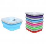 Custom Imprinted Collapsible Silicone Food Storage Container
