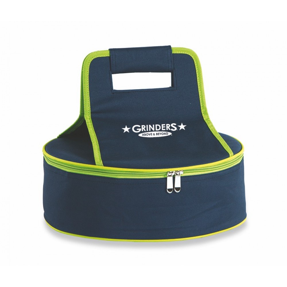 Cake 'N Carry Insulated Round Carrier Custom Imprinted Cake 'N Carry Insulated Round Carrier Custom Imprinted