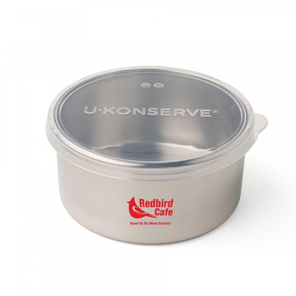 U-Konserve Round Large Storage Container (16 oz) Custom Imprinted U-Konserve Round Large Storage Container (16 oz) Custom Imprinted