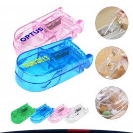 Customized Transparent Pill Splitter Cutter  Customized Transparent Pill Splitter Cutter
