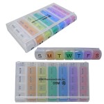 Colorful Pill Case Logo Branded