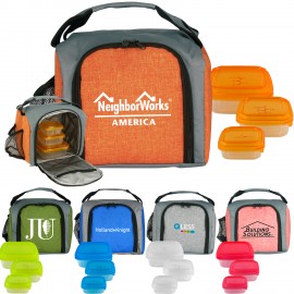 Up Front Square Portion Control Set Custom Imprinted