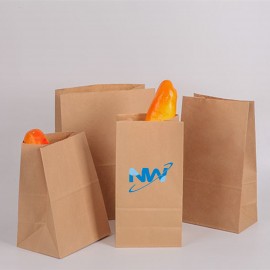 Custom Imprinted Custom Kraft Paper Bag