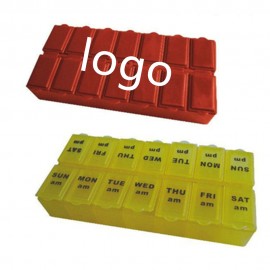Easy Scoop Pill Box Custom Imprinted  Easy Scoop Pill Box Custom Imprinted