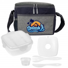 Quilted Chillin' Lunch Kit Logo Branded