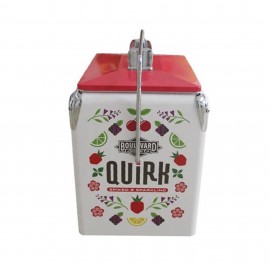 Retro Portable Cooler Custom Printed