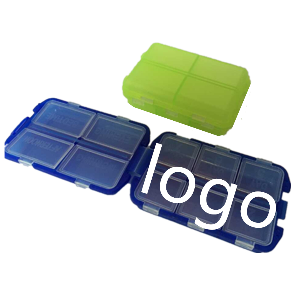 Logo Branded Portable Pill Box Pill Organizer Logo Branded Portable Pill Box Pill Organizer