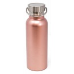 17 oz. Matte Rose Gold Stainless Steel Caribe Bottle Custom Printed