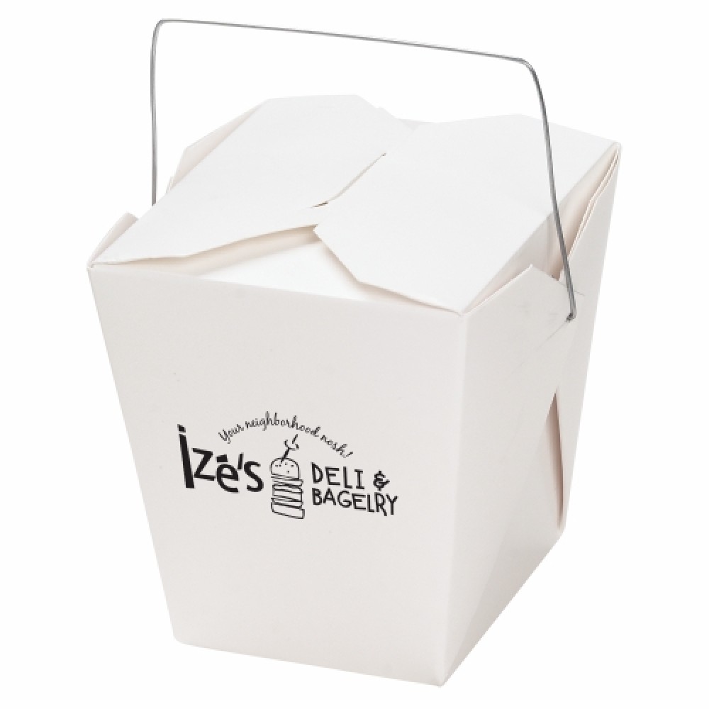 Custom Printed Carry Out Container - 1 Quart