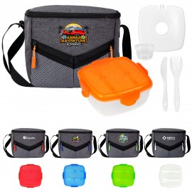 Logo Branded Victory Chillin' Lunch Cooler Set