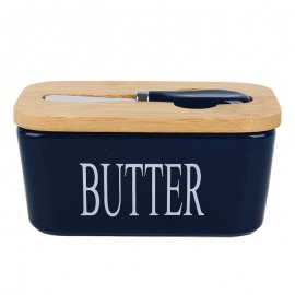 Butter Keeper with Knife Logo Branded