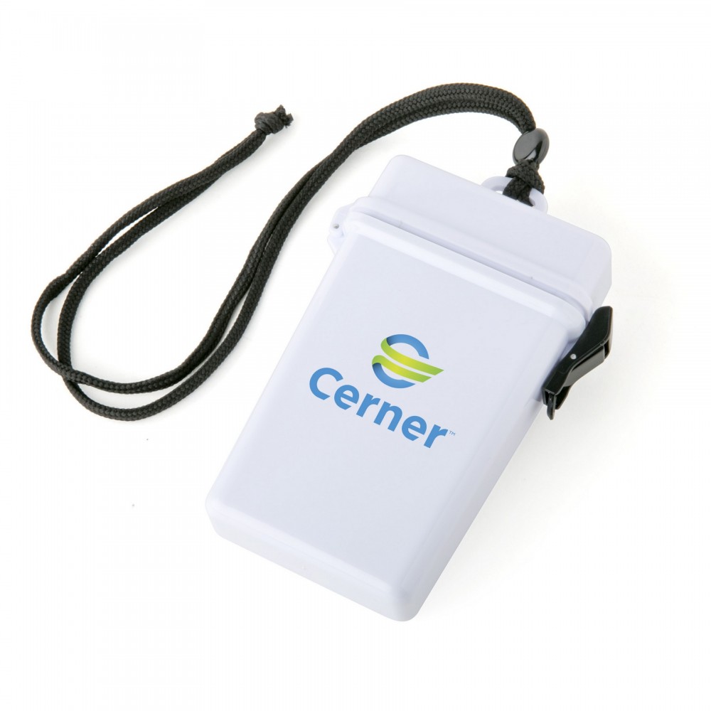 Capsule Splash-Proof Phone Holder Logo Branded Capsule Splash-Proof Phone Holder Logo Branded