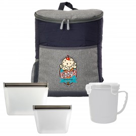 Custom Imprinted Quilted Soup and Sandwich Cooler