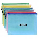 Custom Printed PVC Zippered Document Bags