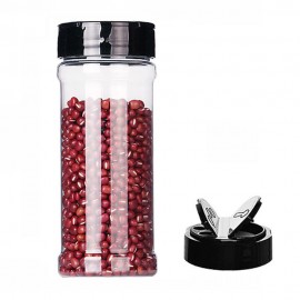 Logo Branded Plastic Spice Storage Container With Lid