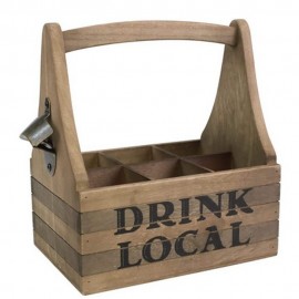 Wooden Beverage Box Custom Printed