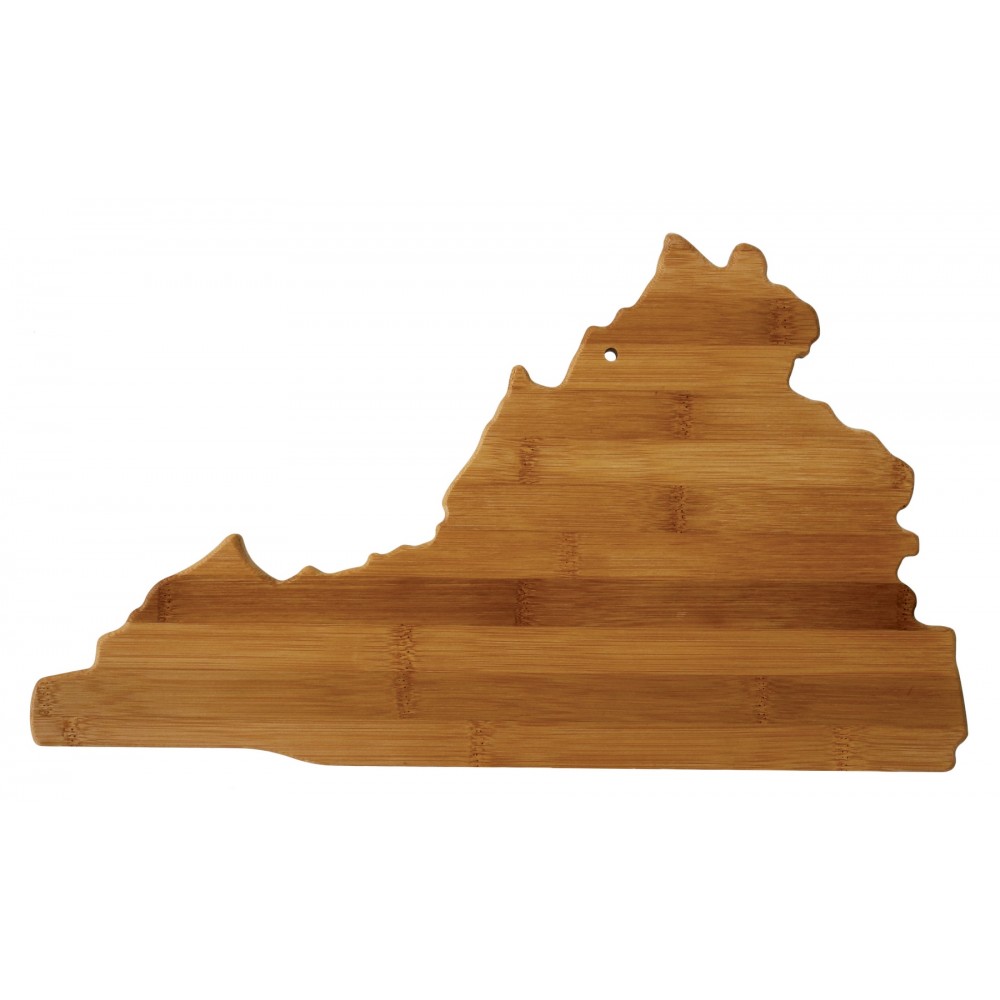 Personalized Virginia State Cutting & Serving Board