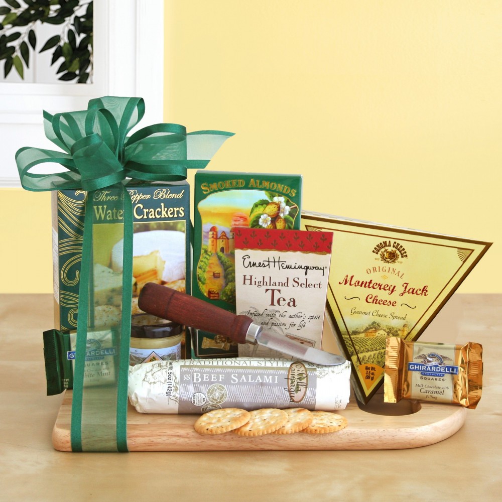 Custom Engraved Cheeseboard Complete Gourmet Gift Custom Engraved Cheeseboard Complete Gourmet Gift
