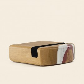 Promotional Mahogany Display Stand With 1 Slot