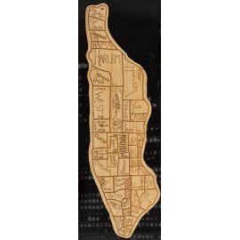 Manhattan City Life Cutting & Serving Board with Logo  Manhattan City Life Cutting & Serving Board with Logo