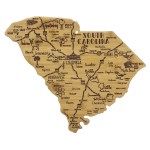 Destination South Carolina Cutting & Serving Board with Logo