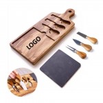 Promotional Slate Cheese Charcuterie Board Set