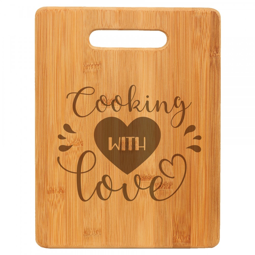 Rectangular Cutting Board - Engraved with Logo