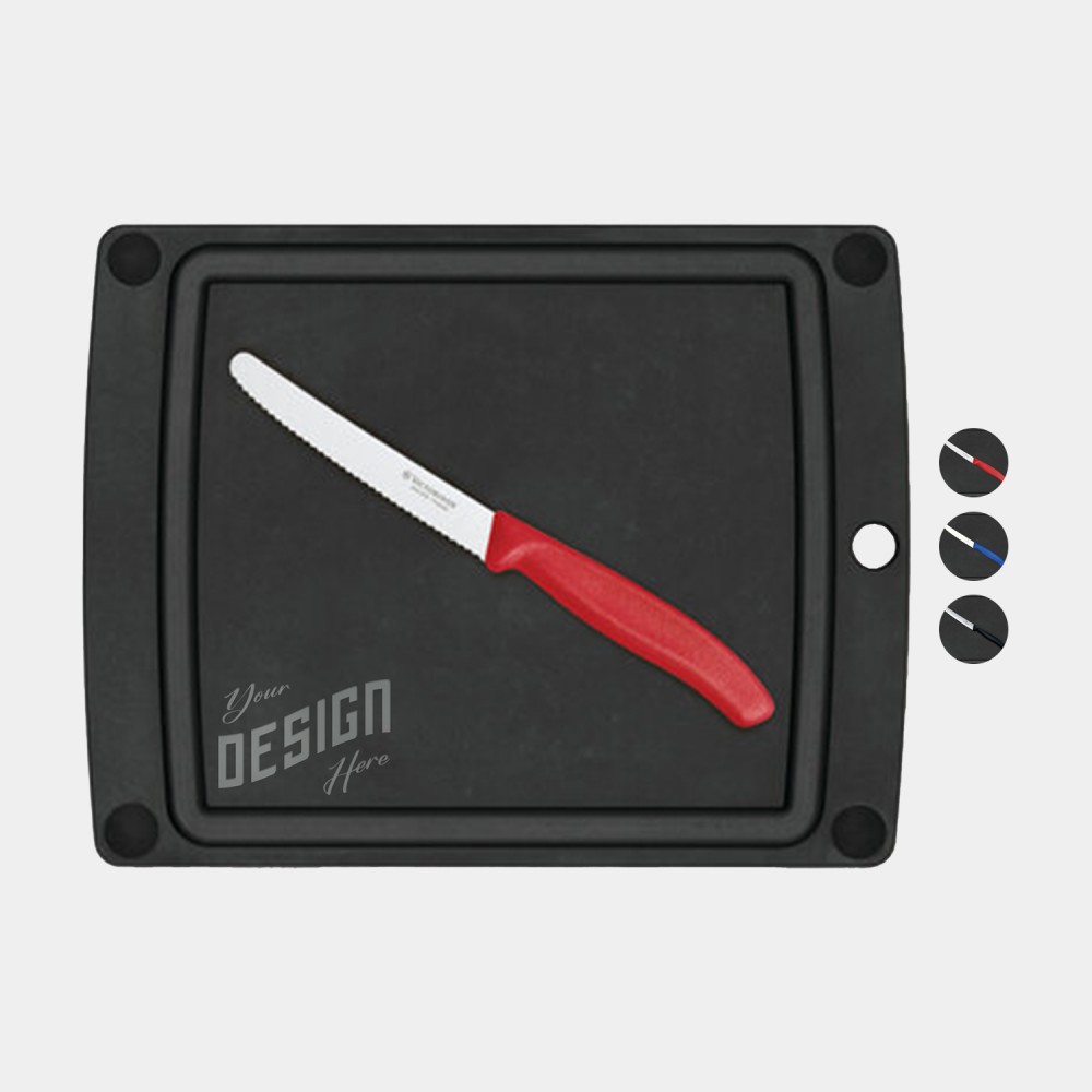 Swiss Army Epicurean Medium Gourmet Cutting Board Combo Set with Logo Swiss Army Epicurean Medium Gourmet Cutting Board Combo Set with Logo