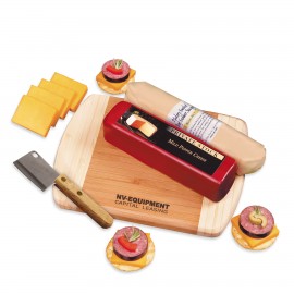 Shelf-Stable Wisconsin Favorites Snack Board with Logo  Shelf-Stable Wisconsin Favorites Snack Board with Logo