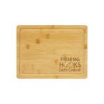 Promotional 11" x 8" Bamboo Cutting Board with Juice Groove