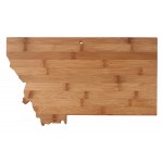 Montana State Cutting & Serving Board with Logo